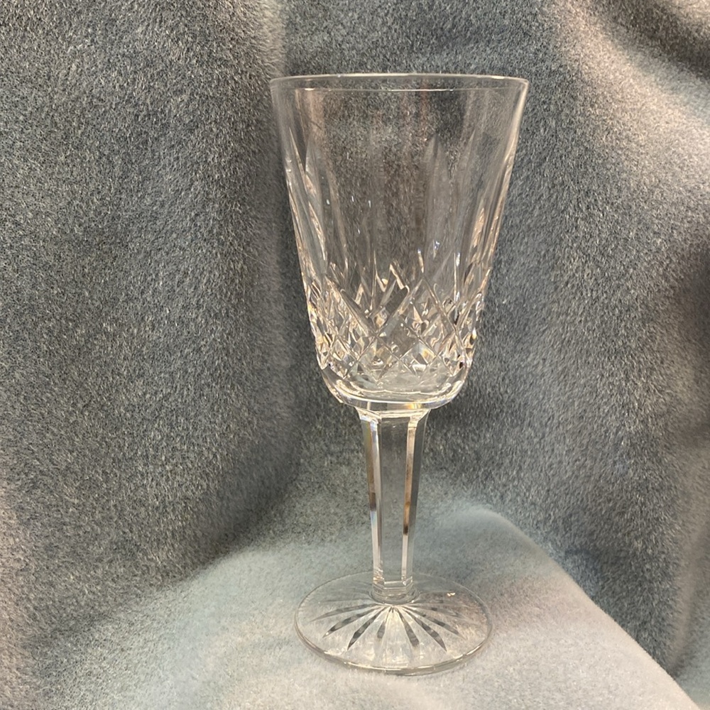 Elegant Waterford Lismore Hand Blown Crystal Sherry Glass